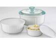 Corningware French White 6-piece stoneware set