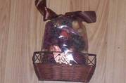 Pecan Caramel Potpourri and Basket