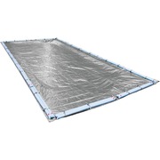 Pool Mate Heavy-Duty Silver In-Ground Winter Pool Cover
